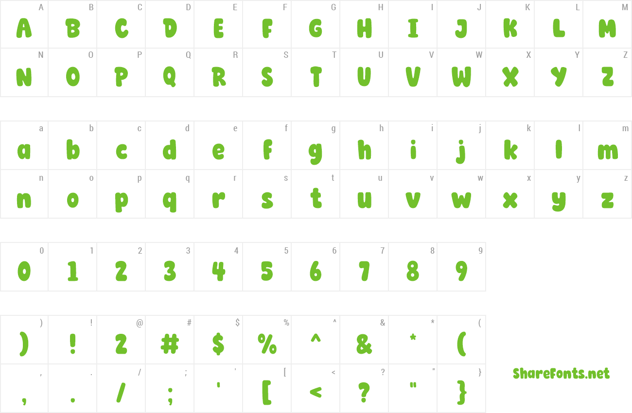 Font Super Croissant preview